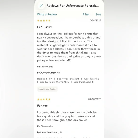 Anthropologie NWT 100% XS cotton Mood Swings tee by Unfortunate Portraits; cute! - Picture 9 of 16